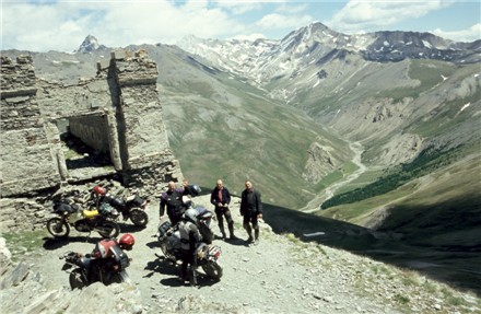 Gipfelfort am Monte Jafferau