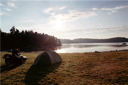 Camping auf norwegisch
